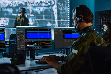 Electronic Warfare SIGINT, ELINT and COMINT Training using simulators and live signals